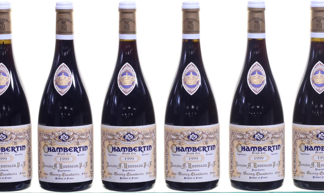 12 bottles of Armand Rousseau Chambertin Grand Cru 1999 wine